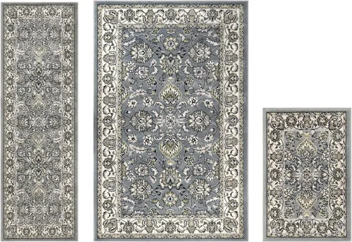 Vista 29 de Superior - Tapete elegante - Colección Lille., Polipropileno, Marrón