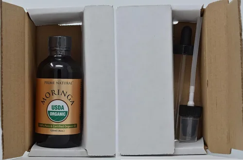 Vista 9 de PRIME NATURAL Paquete de aceite de tamanu orgánico (4 onzas) y aceite de moringa orgánico (4 onzas), certificado por USDA, prensado en frío, virgen