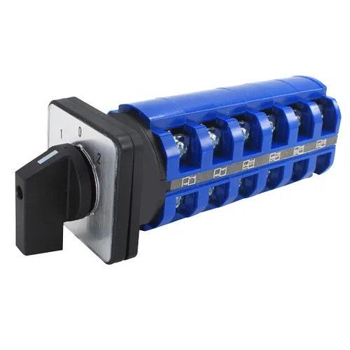 Vista 5 de Interruptor selector de cambio universal, interruptor de transferencia de potencia, 4 posiciones 8 terminales, LW26-20 6E1111/2 220V 20A Motor
