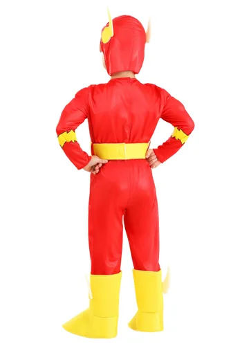 Vista 5 de Disfraz Deluxe de Flash para Niño Pequeño Multicolor
