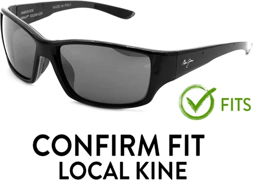 Vista 2 de Replacement Lenses for Maui Jim Local Kine MJ810 Sunglasses - By APEX Lenses