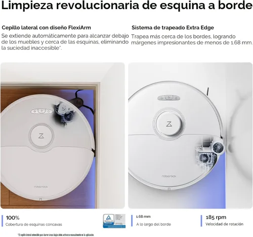 Vista 5 de roborock S8 Max Ultra with Refill & Drainage System Robot Vacuum and Mop