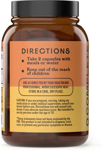 Vista 2 de CNP Papaya Enzyme Capsules 500mg - Papain, Digestive Support, Gut Aid