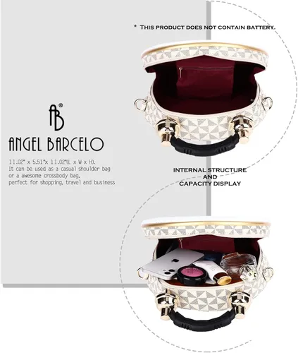 Vista 5 de Angel Barcelo Bolso cruzado y bolsos para mujer, bolso de hombro de moda para mujer