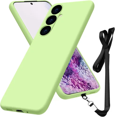 Vista 11 de Funda compatible con Samsung Galaxy A13 5G de 6.5 pulgadas, funda protectora de cuerpo completo de silicona suave, correa de cordón para el cuello