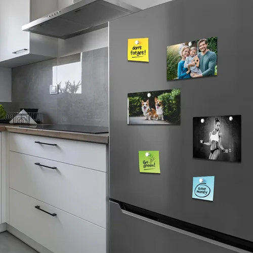 Vista 4 de Imanes redondos para refrigerador, 100 piezas de 6 × 0.118 in pequeño imán fuerte para nevera, oficina, pizarra blanca, mini imanes duraderos