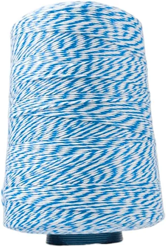 Vista 11 de Regency Wraps Cono de cordel Bakers, negro/blanco