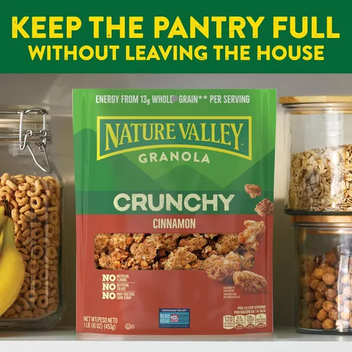 Vista 8 de Granola crujiente Nature Valley