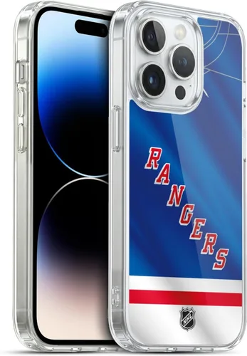 Vista 57 de Head Case Designs Funda de gel suave con licencia oficial de la NHL Camouflage New York Rangers compatible con Apple iPhone 7 Plus/iPhone 8 Plus