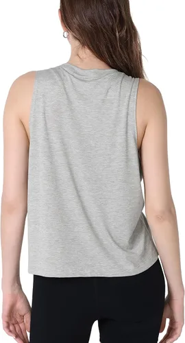 Vista 4 de ODODOS Paquete de 3 camisetas sin mangas sueltas para mujer, camisetas sin mangas para gimnasio, atletismo, entrenamiento, camisetas de yoga