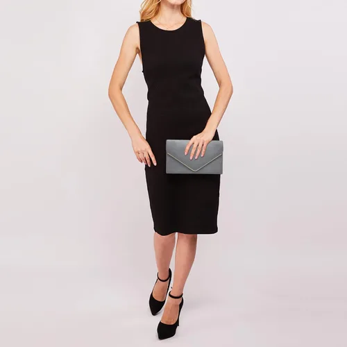 Vista 2 de Bolsos de mano Dasein para mujer, de ante sintética, para noche, formales para fiestas, bodas, cócteles, graduación