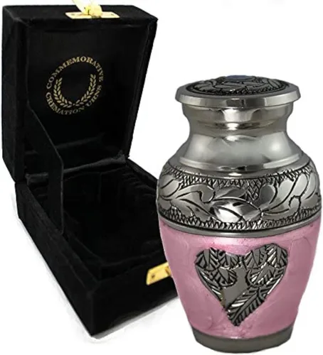 Vista 28 de Urnas de Cremación Conmemorativas para Cenizas Humanas de Adultas Femeninas - Urnas Personalizadas y Decorativas - Urnas Bellamente Hechas a Mano