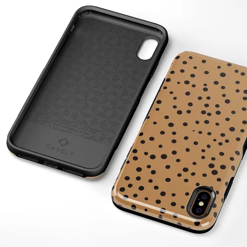 Vista 118 de Casely Funda para iPhone Xs Max Funda con estampado de festival (solo buenas vibraciones)