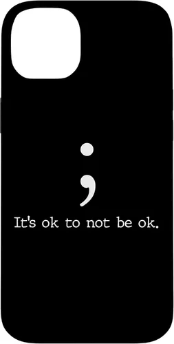 Vista 14 de Mental Health Awareness Shirts Semicolon Quote Gift Case for iPhone 17
