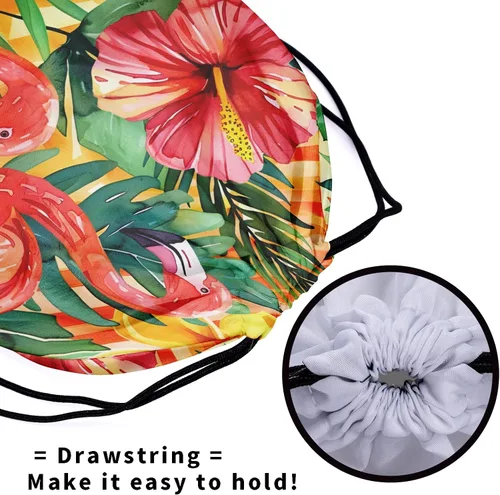 Vista 82 de Bolsa de agarre de gimnasia de piel de animal, bolsa de gimnasia con cordón ajustable, bolsa de cuerda para fauna silvestre, Mariposas Galaxy