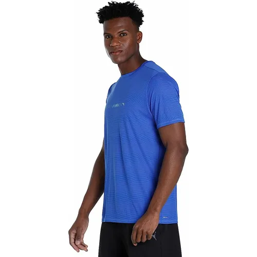 Vista 26 de Camiseta de Manga Corta Hombre Puma Run Favorite Logo Azul