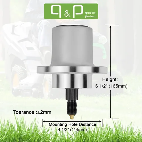 Vista 2 de q&p Soporte de montaje de husillo Fastrack de 42 pulgadas compatible con Encore 583106 Rotary 9750 Modelos FASTRACK Mini Z Super Mini Z Compatible