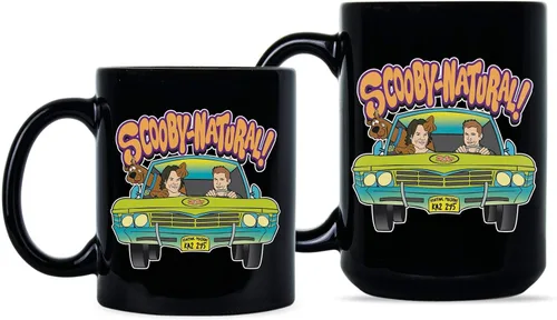 Vista 2 de We Got Good Scoobynatural Taza de café Scooby Natural