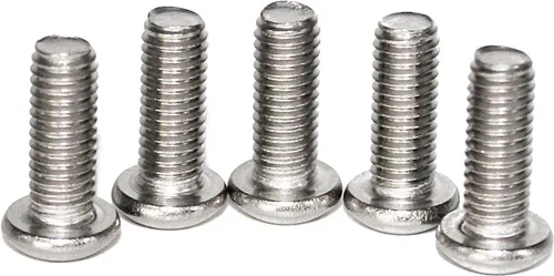 Vista 15 de 100 piezas M4-0.70 x 6 mm Tornillos de cabeza de botón con casquillo hexagonal, acero inoxidable 18-8, llave hexagonal Allen, ISO 7380