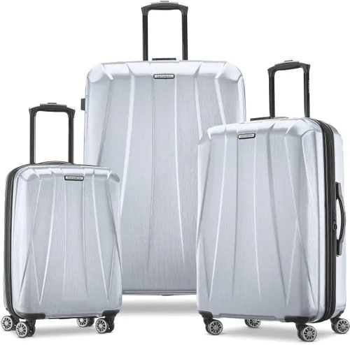 Vista 16 de Samsonite Centric 2 Set de maletas rígidas expandibles con ruedas giratorias dobles, Azul Caribe, Juego de 2 piezas (equipaje de mano/grande)