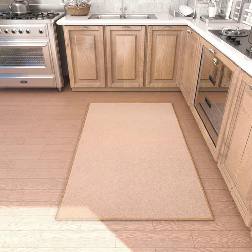 Vista 11 de AREDO Alfombra de pasillo con parte trasera de goma antideslizante, alfombra de piso suave lavable para cocina, pasillo, entrada