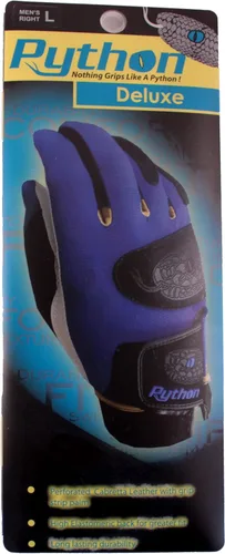 Vista 3 de Python Deluxe - Guante de raquetball/pickleball para mano derecha e izquierda, para hombres, mujeres, jóvenes, cuero Cabretta perforado