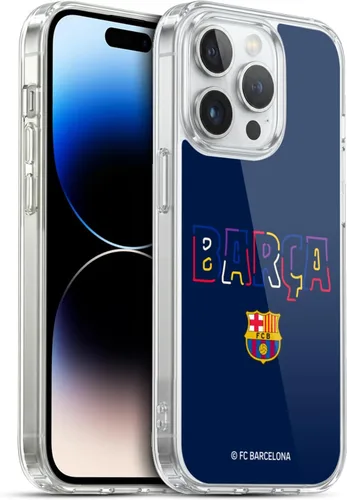 Vista 151 de Head Case Designs Funda de gel suave con licencia oficial del FC Barcelona Barca Crest Graphics [protección de grado militar] compatible con Apple