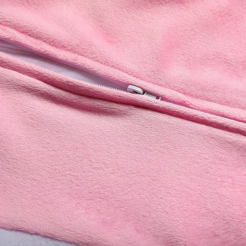 Vista 2 de SPUNICOS Disfraz de unicornio para niños disfraz de unicornio con cremallera de forro polar para Halloween