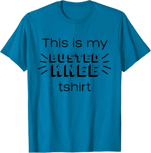 Vista 5 de Funny Broken Knee Joke - Camiseta de regalo para lesión de rodilla