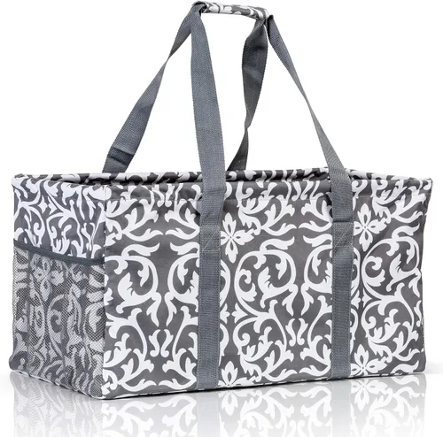 Vista 27 de Bolsa de utilidad extra grande de Lucazzi - Bolsa de playa grande plegable sobredimensionada, excelente para la piscina con marco resistente