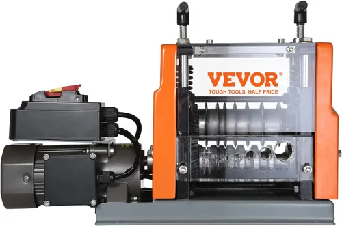 Vista 11 de VEVOR Máquina Peladora de Cables Eléctrica, Máquina Peladora de Cables Automática de 0.06''-0.98'', 60 W, Pelacables con Referencia de Profundidad