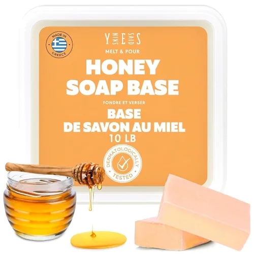 Vista 25 de Skin Said Yes Base de jabón de aloe vera de 5 libras Hecho en Grecia