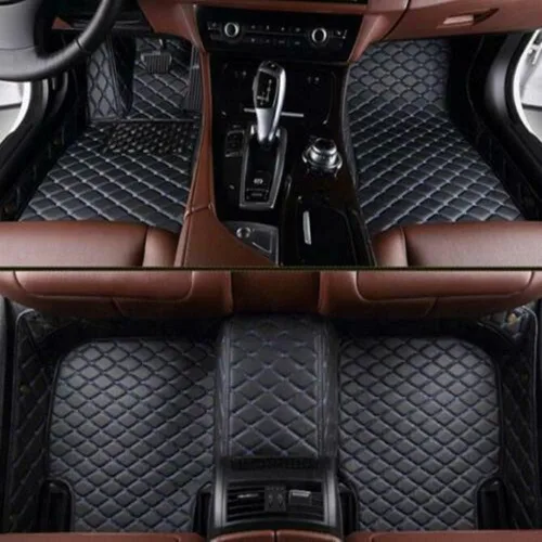 Vista 29 de Alfombrillas personalizadas para automóvil compatibles con Audi, BMW, Mercedes-Benz, Chevy, Cadillac, Honda, Toyota, Lexus, Infiniti, Nissan, rojo