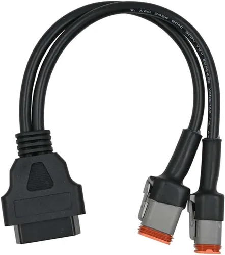 Vista 4 de 4 6 PIN motocicleta OBD2 diagnósticos conector 4PIN 6PIN 2 en 1 motocicleta OBD adaptador de extensión