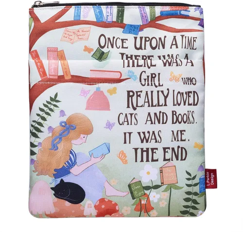 Vista 11 de Funda de libro para los amantes de los libros, protector de libros, fundas de libro para libros de tapa blanda, tela lavable, fundas de libro