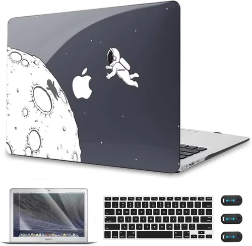 Vista 11 de CISSOOK Compatible con modelos de fundas para MacBook Air de 13 pulgadas: A1369 y A1466, versión anterior 2010-2017, carcasa rígida de plástico