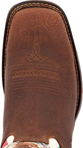 Vista 6 de Durango Botas Western Rebel By Durango con la bandera de México para hombre