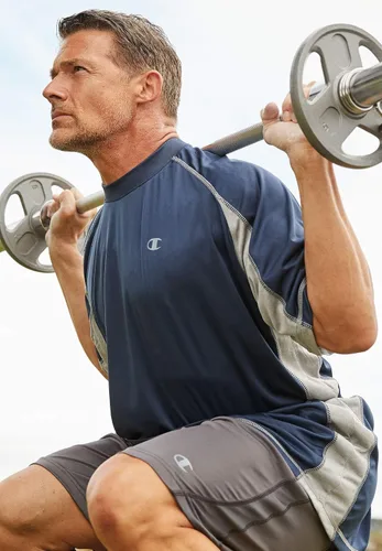 Vista 3 de Champion Pantalones cortos Vapor Performance para hombre grandes y altos