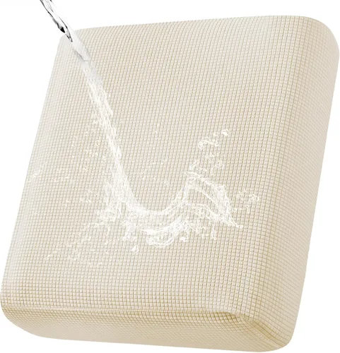 Vista 32 de Funda de cojín de cuero sintético para sofá Fuloon, fundas elásticas impermeables para sofá, funda para asiento de silla de caravana, reemplazo