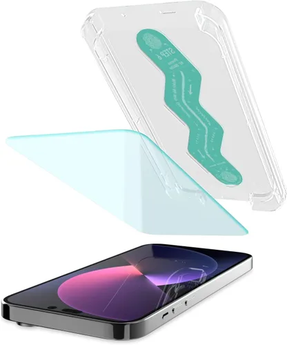 Vista 20 de Smartish® Protector de pantalla de privacidad para iPhone 17 + Cubiertas para lentes de cámara - Tuff Sheet - Paquete de 2 vidrio templado