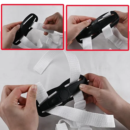 Vista 5 de Clip de pecho para asiento de bebé, arnés de pecho de asiento de bebé, hebilla de bloqueo de hebilla, pecho de cochecito, reemplazo universal