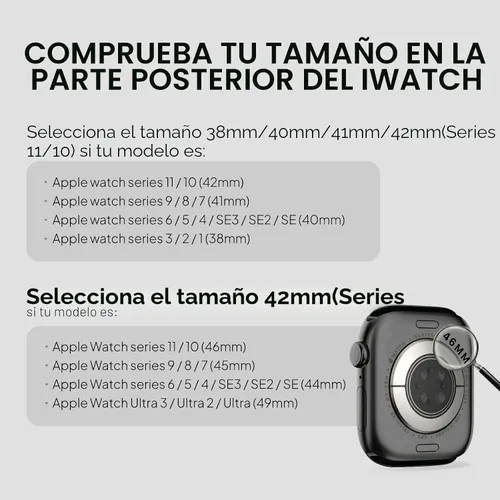Vista 3 de 4 Pack Stretchy Solo Loop Compatible with Apple Watch Bands Women Men