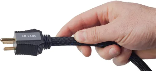 Vista 4 de Pangea Audio AC-14SE MKII Audiophile Signature - Cable de alimentación para audio, video y equipo electrónico, 3.3 ft