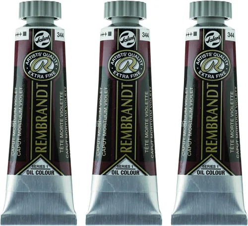 Vista 16 de Tarens Pintura al óleo, Rembrandt, juego de 3, marrón Mudder Permanente, 0.5 fl oz (0.5 fl oz) (Nº 5)