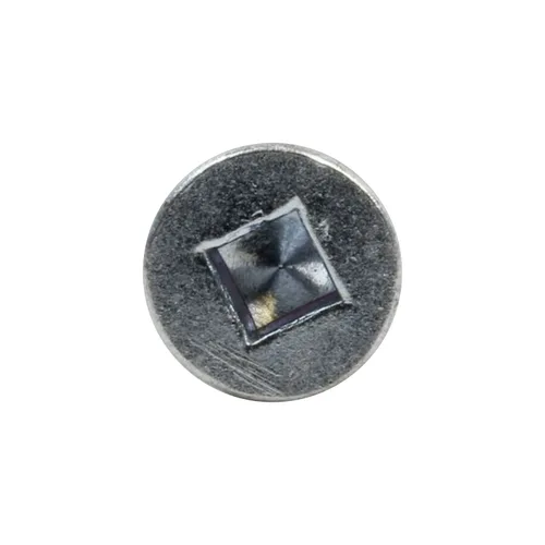Vista 2 de Rok Hardware Paquete de 100 tornillos de madera de cabeza cuadrada plana de rosca gruesa #8 x 1 MDF tipo zinc 17