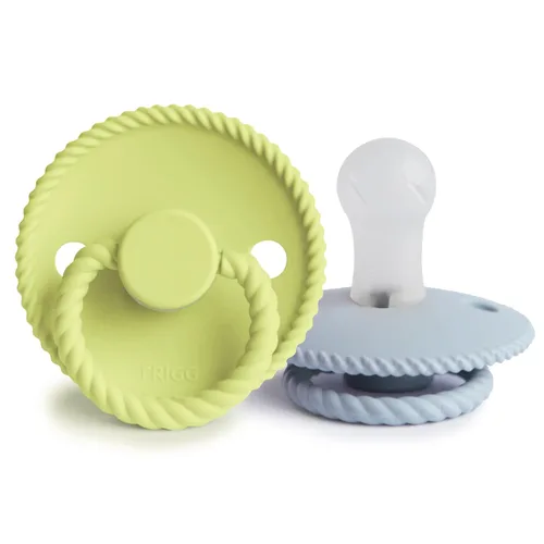 Vista 11 de Frigg Rope Silicone 2-Pack Crema / Té Verde - Talla 1