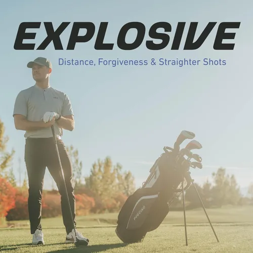Vista 3 de Precise M5 - Juego completo de palos de golf para hombre