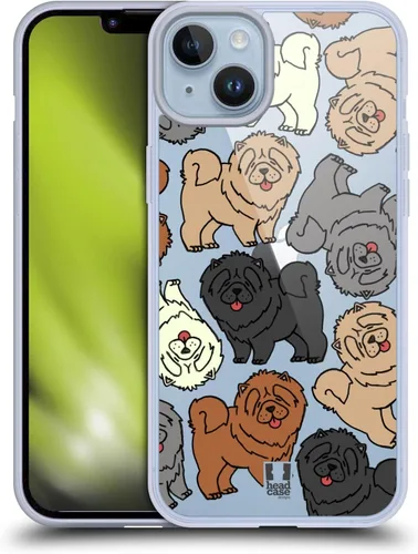 Vista 21 de Head Case Designs Airedale Terrier - Funda de gel suave con 4 patrones de razas de perro [protección de grado militar] compatible con Apple iPhone 7