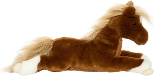 Vista 4 de Douglas Wrangler - Peluche de caballo castaño