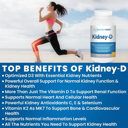 Vista 3 de Kidney Restore Suplemento de limpieza renal y salud renal + suplemento de riñón D